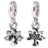 925 Sterling Silver Butterfly Bumblebee Charm Bead