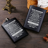 Stainless Steel Hip Flask Liquor Whisky Vodka Alcohol Drinkware