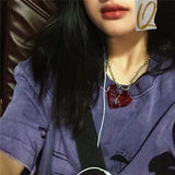 Creative Punk Necklace - My Heart is Bleeding - Pieces of Love