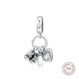925 Silver Baby Dangle Charms for Bracelets - DIY Jewelry Gift