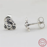 925 Silver Queen Law Headdress Earrings for Women
