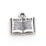 Vintage Holy Bible Charms Pendant for Jewelry Making