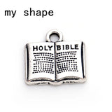 Vintage Holy Bible Charms Pendant for Jewelry Making