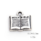 Vintage Holy Bible Charms Pendant for Jewelry Making