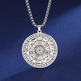 Archangels Sigil Talisman Necklace Stainless Steel Amulet Jewelry