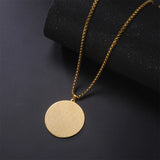 Archangels Sigil Talisman Necklace Stainless Steel Amulet Jewelry