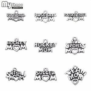 Sport Charms for DIY Jewelry Making 20pcs