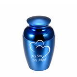 Engravable Mini Cremation Urn for Pet/Human Ashes 45x70mm