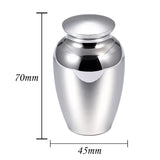 Engravable Mini Cremation Urn for Pet/Human Ashes 45x70mm