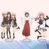 My Teen Romantic Comedy Snafu Keychain Man Anime Key Chain Women Cartoon