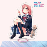 My Teen Romantic Comedy Snafu Keychain Man Anime Key Chain Women Cartoon