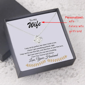 Wife & Everything Necklace, Gift for Girlfriend, Bride, Fiancee