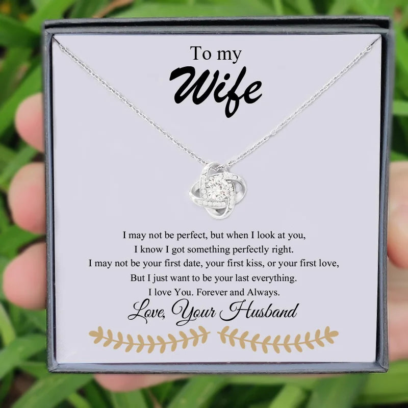 Wife & Everything Necklace, Gift for Girlfriend, Bride, Fiancee