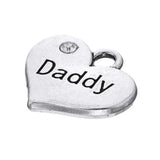 Princess Charms Rhinestone Heart DIY Jewelry Making