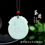 Myanmar A-goods Jade Kylin Pendant Emerald Jade Pendant