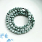 Myanmar Jadeite Beaded Necklace Women Charms Jewellery
