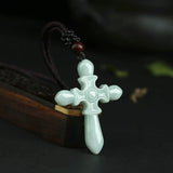 Myanmar Emerald A-Goods Pendant Jade Necklace for Men and Women