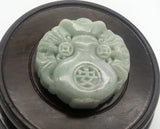 Myanmar Emerald Vase Pendant Chinese Zodiac Rat Jade Lucky Amulet