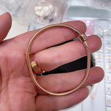 Mybeboa 925 Silver Bracelet Rose Moments Barrel Clasp Chain Women Jewelry