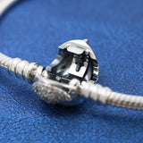 925 Solid Silver Snake Chain Bracelet Women Original Jewelry Gift