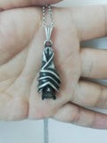 Elegant Bat Pendant Necklace with Enigmatic Charm