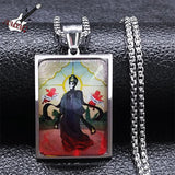 Cross Ghost BC Destiny's Gate Pendant Necklace