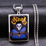 Cross Ghost BC Destiny's Gate Pendant Necklace