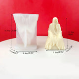 Ghost Silicone Mold for DIY Plaster Candle Making