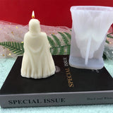 Ghost Silicone Mold for DIY Plaster Candle Making