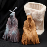 Ghost Silicone Mold for DIY Plaster Candle Making