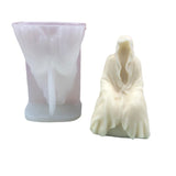 Ghost Silicone Mold for DIY Plaster Candle Making