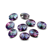 Rainbow Spinel Zircon Stone Beads for Jewelry DIY