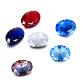 Rainbow Spinel Zircon Oval Stone Loose Gemstone 10pcs