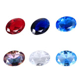 Rainbow Spinel Zircon Oval Stone Loose Gemstone 10pcs