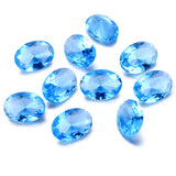 Rainbow Spinel Zircon Oval Stone Loose Gemstone 10pcs