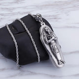 Men's Stainless Steel Mummy Pendant Retro Titanium Steel Jewelry
