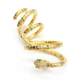 Mysterious Snake-shaped Winding Earrings 925 Silver Needle