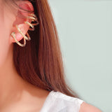 Mysterious Snake-shaped Winding Earrings 925 Silver Needle