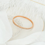 Titanium Steel Cuff Bracelets Bangles For Women Charm Screw Bracelet