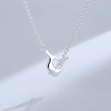 ZFSILVER S925 Sterling Silver Irregular Ball Chain Necklaces For Women