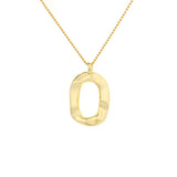 ZFSILVER S925 Silver Geometric Necklace Wedding Gift