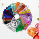 Organza Jewelry Bag Drawstring Storage Packaging Bag (100 Pieces)