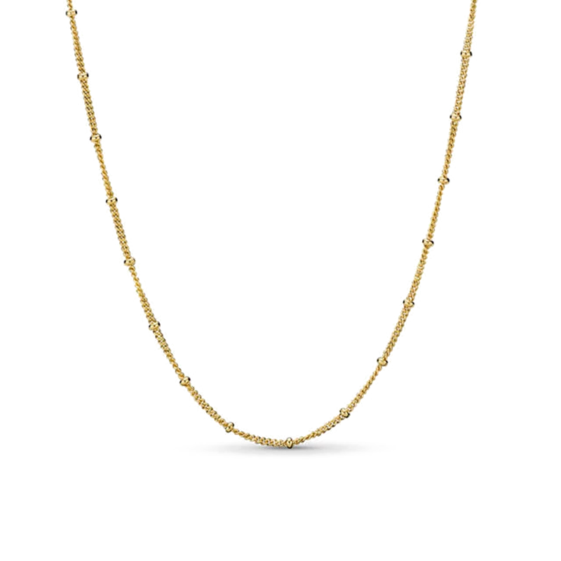 925 Sterling Silver Necklace Adjustable Chain Accessory