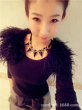 Geometric Triangle Pendant Necklace Short Necklace