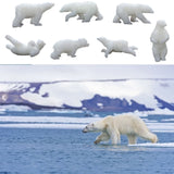 N1HE Silicone Polar Bear Resin Mold for Jewelry Making
