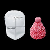 3D Xmas Tree Heart Star Candle Mold Resin Epoxy Casting Mold for Party Decor