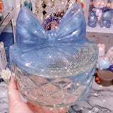 Diamonds Resin Box Molds with Lids, 3D Jar Silicone Mold