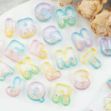 English Letter Silicone Molds Fondant Chocolate Moulds Baking Soap Clay Tools