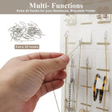 N1HE Jewelry Storage Hanging Organizers Earring Storage Rack