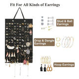 N1HE Jewelry Storage Hanging Organizers Earring Storage Rack